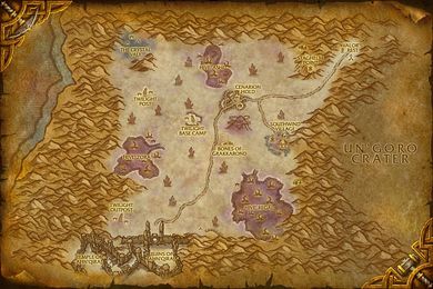 map of Silithus