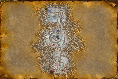 map of Alterac Valley
