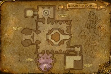 map of Black Temple