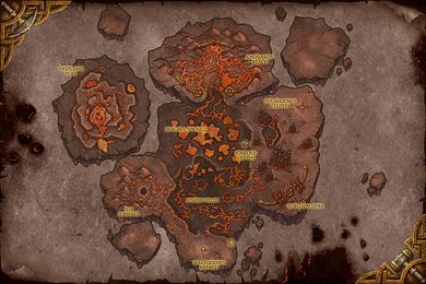 map of Molten Front