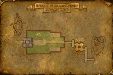map of Scarlet Monastery