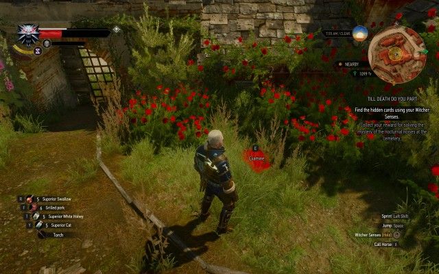 Find the hidden cards using your Witcher Senses.