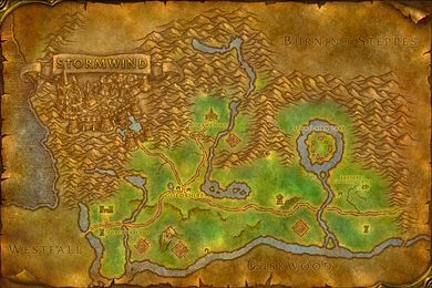   on World Of Warcraft Map Eastern Kingdoms