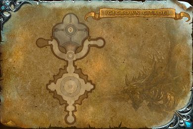 map of Icecrown Citadel