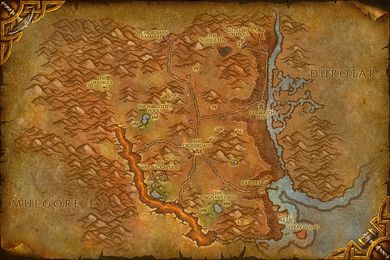 map of Northern Barrens