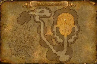 map of Onyxia's Lair