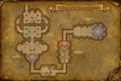 map of Shadow Labyrinth