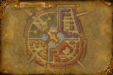 map of Gilneas City
