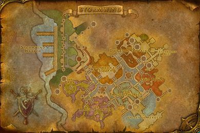 map of Stormwind City
