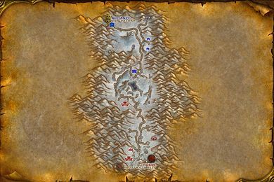 map of Alterac Valley