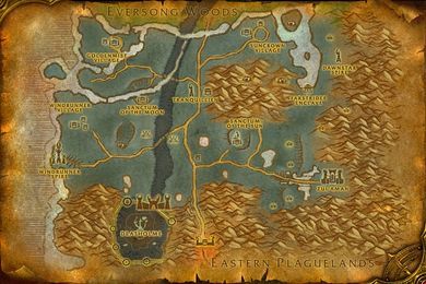 map of Ghostlands