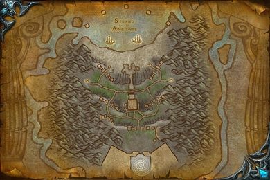 map of Strand of the Ancients